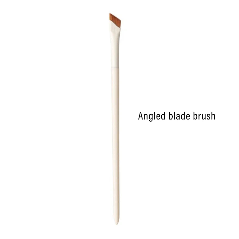 1/3/7/9pcs White Upgrade Blade Eyeliner Brush Eye Makeup Brushes Set Ultra Thin Fine Angle Flat Eyebrow Precise Detail  2026