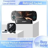 Retroid Pocket 5 Console H1 Bluetooth Earbuds Headphone RP Docking Station Long Battery Life Game Console Dock Accessories