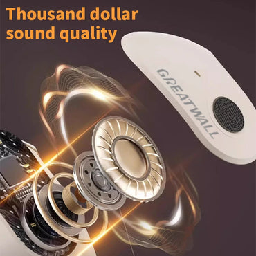 GreatWall 5.3 High Battery Life Portable Wireless Headphones Sports Exercise Headphones Gaming Low Latency Headphones