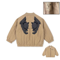 2025 Autumn KS Baby Boys Cartoon Cotton Fleece Outwear Kids Winter Clothes Toddler Girls Lambswool Jacket Child Embroidery Coat