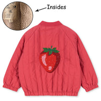 2025 Autumn KS Baby Boys Cartoon Cotton Fleece Outwear Kids Winter Clothes Toddler Girls Lambswool Jacket Child Embroidery Coat