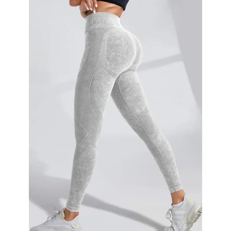 Women Seamless Gym High Waist Yoga Pants