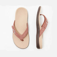 Secret Dig Women Sandals Arch Support Flip Flops for Plantar Fasciitis Comfort Summer Sandals Flat Bottomed Casual Flip Flops