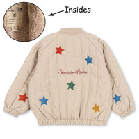 2025 Autumn KS Baby Boys Cartoon Cotton Fleece Outwear Kids Winter Clothes Toddler Girls Lambswool Jacket Child Embroidery Coat