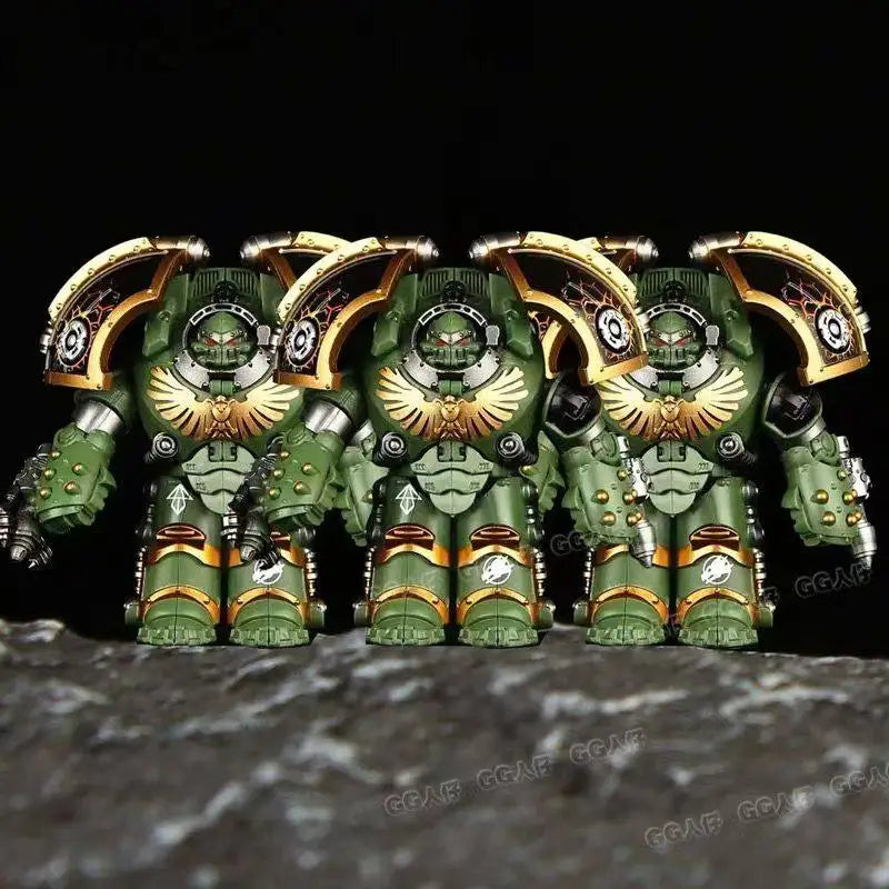 8cm Game Figure Knight Peripheral PVC Model Assembling Building Blocks Advanced Statue Decorative Ornaments New Year Gifts Toys