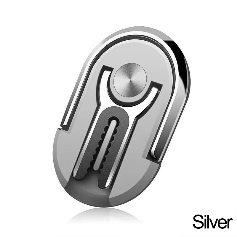 Finger Ring Phone Holder Stand Bracket Universal Mini Phone Holder Rotating for Car Air Vent Mobile Phone Back Sticker Foldable