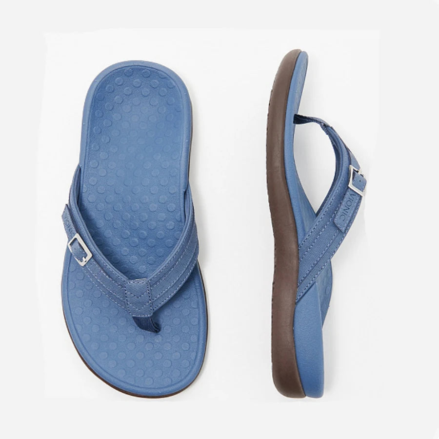 Secret Dig Women Sandals Arch Support Flip Flops for Plantar Fasciitis Comfort Summer Sandals Flat Bottomed Casual Flip Flops