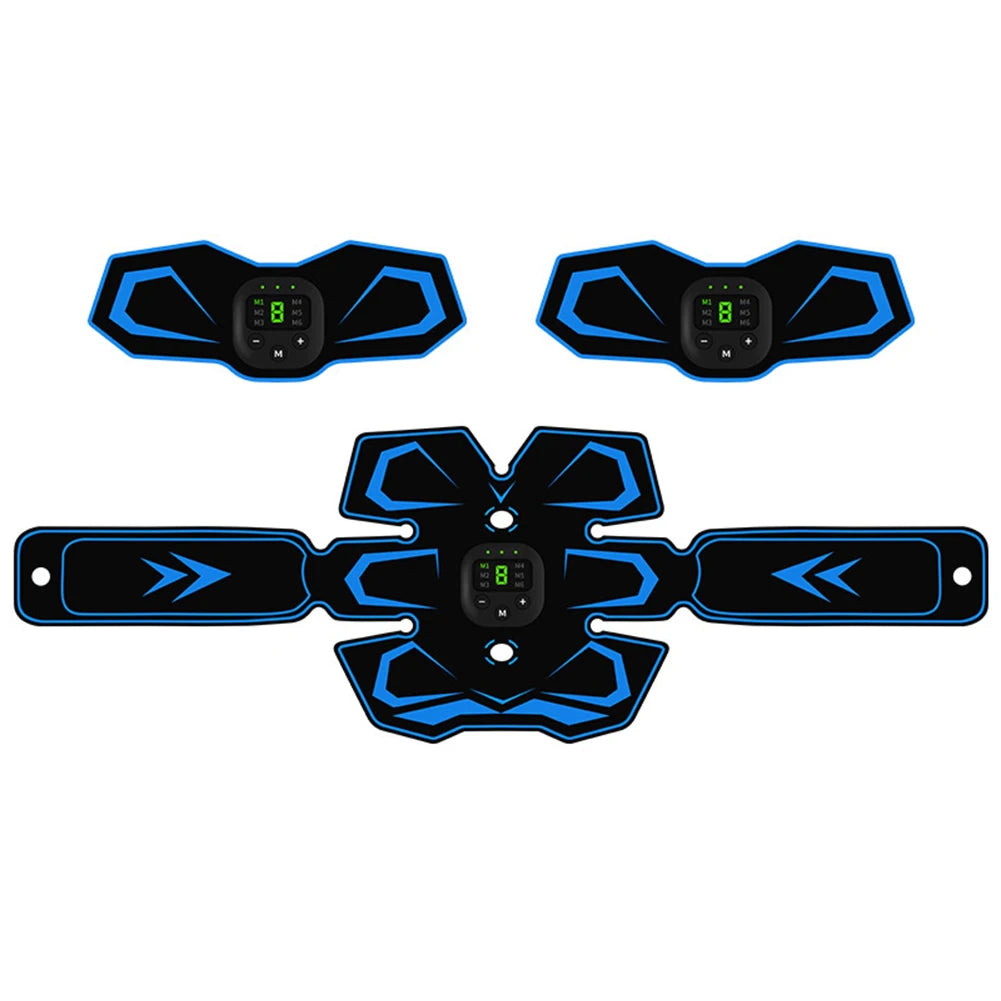 EMS Electronic Muscle Stimulator Ab Machine Trainer for All Body, Fitness Strength Training Workout Equipment for Men and Women