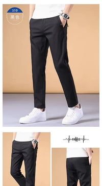 Fashion Men's Pants Summer Suit Pants Casual Men's Pants