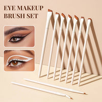 1/3/7/9pcs White Upgrade Blade Eyeliner Brush Eye Makeup Brushes Set Ultra Thin Fine Angle Flat Eyebrow Precise Detail  2026