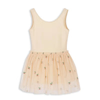 Summer KS Baby Girls Cherry Mesh Dress Kids Clothes Girls Princess Dresses Children Skirts Christmas Party Long Sleeve Vestidos