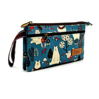 Polyester Waterproof Women's Coin Bag Ladies Organizer Wallet Female Phone Purse Money Pouch Clutch Handbag