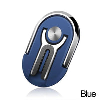 Finger Ring Phone Holder Stand Bracket Universal Mini Phone Holder Rotating for Car Air Vent Mobile Phone Back Sticker Foldable