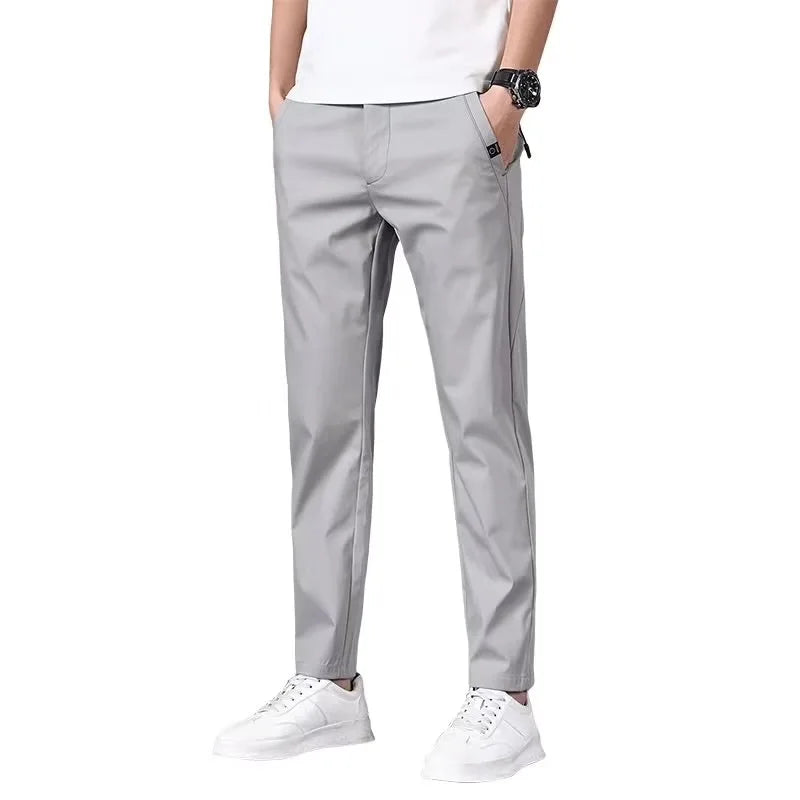 Fashion Men's Pants Summer Suit Pants Casual Men's Pants