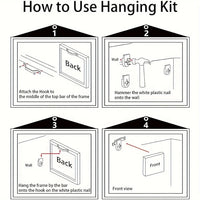 Modern abstract black gold ink splash texture wall mural, suitable for interior decoration, 1.5 inch thick pine solid wood frame