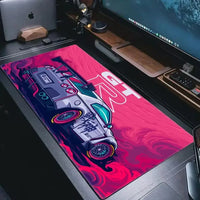 New Arrivals Sports Car Mouse Pad XL Gaming Accessories Office Gamer Keyboard Desk Mat Non-Slip Laptop Large Anime GTR Mousepad