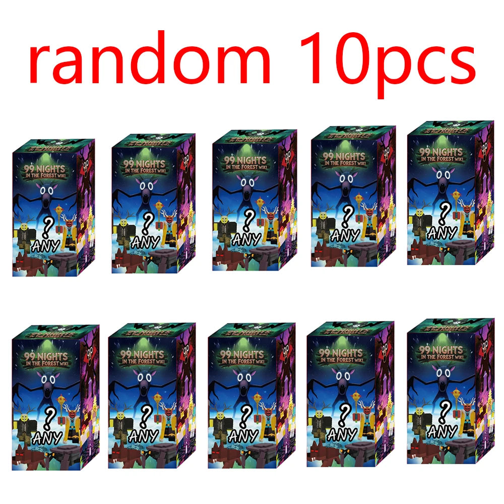 99 Nights In The Forest Monster Blind Box 2025 New Hot DEER  Cartoon Milu Deer Stuffed Game Peripherals Halloween Toy Gifts