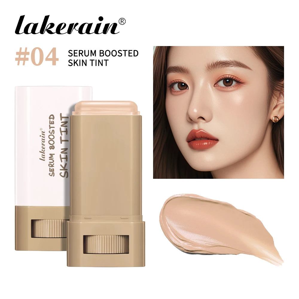 Foundation Stick Balm Skin Bronze Tint Eraser Foundation Stick Smooth Plumper Long-lasting Flawless Makeup Face Beauty Cosmetics