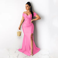 Designer Party Dresses Women Off Shoulder Evening Dress