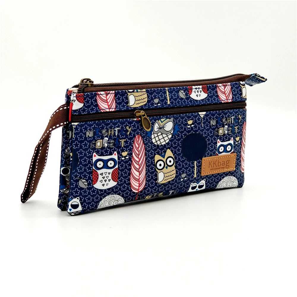 Polyester Waterproof Women's Coin Bag Ladies Organizer Wallet Female Phone Purse Money Pouch Clutch Handbag