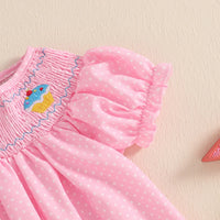 Girls Floral Print Sleeveless Dress with Bow Detail for Summer Toddler Fashionable Clothes for Cute Kids