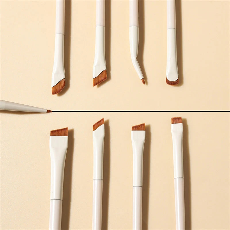 1/3/7/9pcs White Upgrade Blade Eyeliner Brush Eye Makeup Brushes Set Ultra Thin Fine Angle Flat Eyebrow Precise Detail  2026