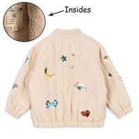2025 Autumn KS Baby Boys Cartoon Cotton Fleece Outwear Kids Winter Clothes Toddler Girls Lambswool Jacket Child Embroidery Coat