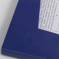 3-Pack Foldableable Storage File Box Classification Storage Document Information Contract Copy Office Essential Supplies