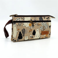 Polyester Waterproof Women's Coin Bag Ladies Organizer Wallet Female Phone Purse Money Pouch Clutch Handbag