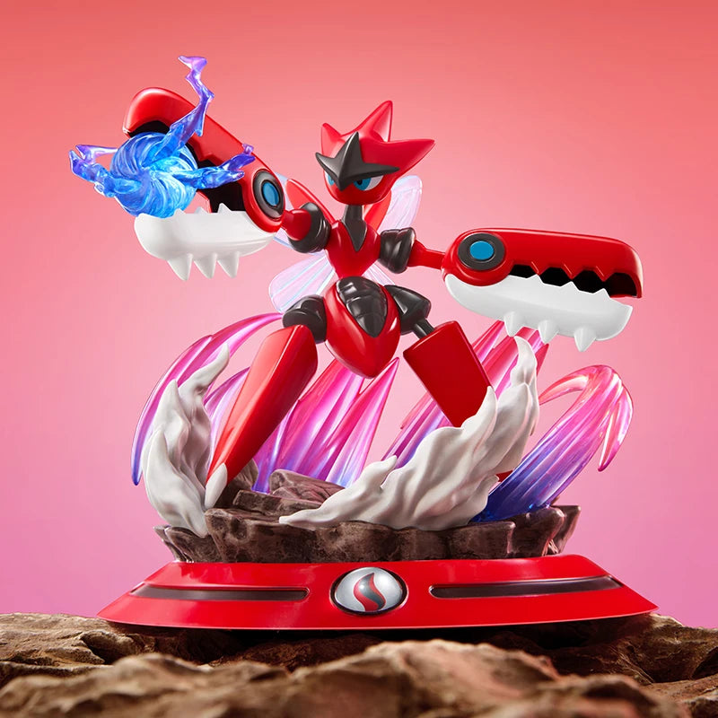 Funism Original Pokemon Action Figures Gigantamax Scizor Exquisite Anime Game Figure Collectible Cartoon Model Ornament Toy Gift