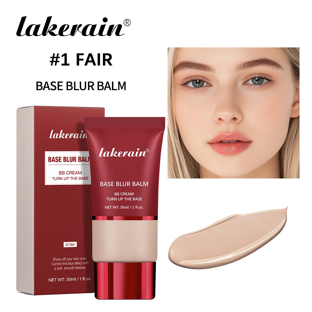 Matte Base Blur Balm Soft Light Focus Matte Cream Coverage Concealer Waterproof Long-lasting Natural Foundation Cosmetics Makeup