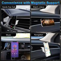 Magnet Wireless Car Charger 15W Fast Charging Dock Station Car Mount Phone Holder Air Vent for iPhone 17 16 15 14 13 Pro Max