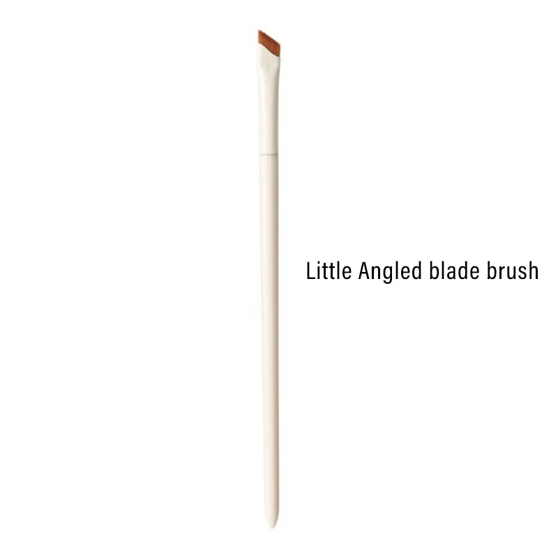 1/3/7/9pcs White Upgrade Blade Eyeliner Brush Eye Makeup Brushes Set Ultra Thin Fine Angle Flat Eyebrow Precise Detail  2026