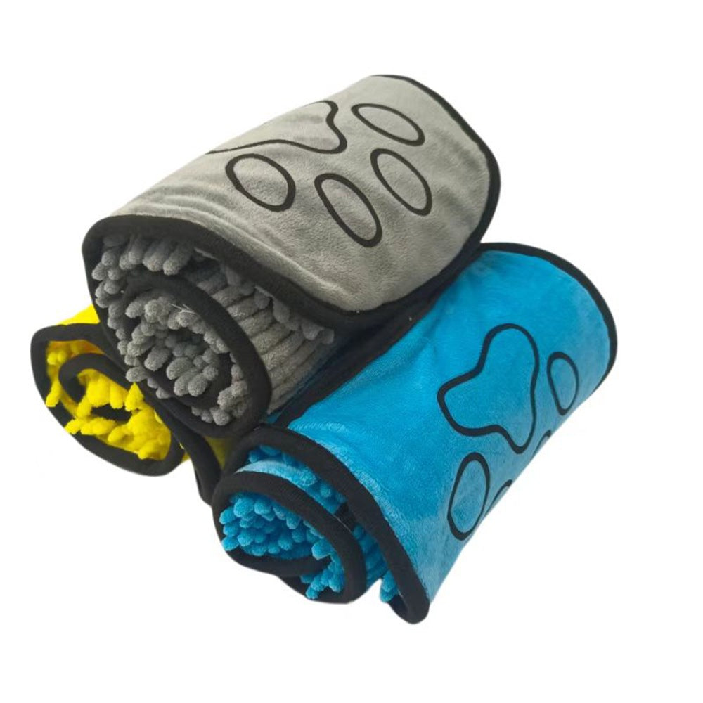 Pet Bath Towel, Quickly Absorbs Water, Cat And Dog