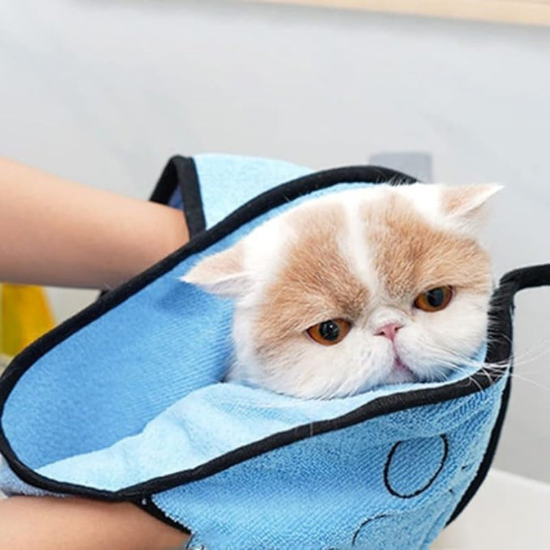 Pet Bath Towel, Quickly Absorbs Water, Cat And Dog